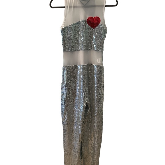 Wizard Of Oz WOMEN'S Sz S TINMAN Halloween Costume w/Accessories Tipsy Elves - Picture 2 of 6